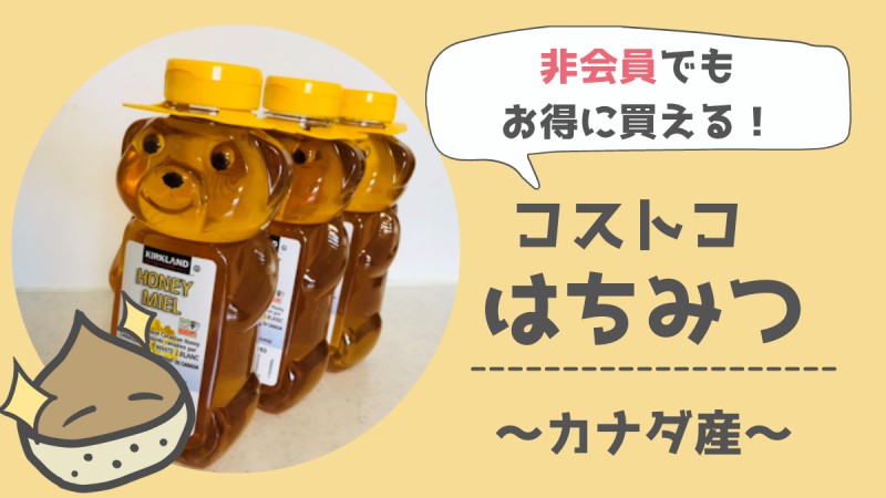 コストコ（黄色いくま）蜂蜜の購入レビュー