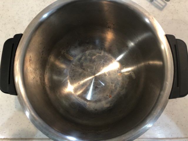 ホットクックの内鍋を食洗機で洗った結果